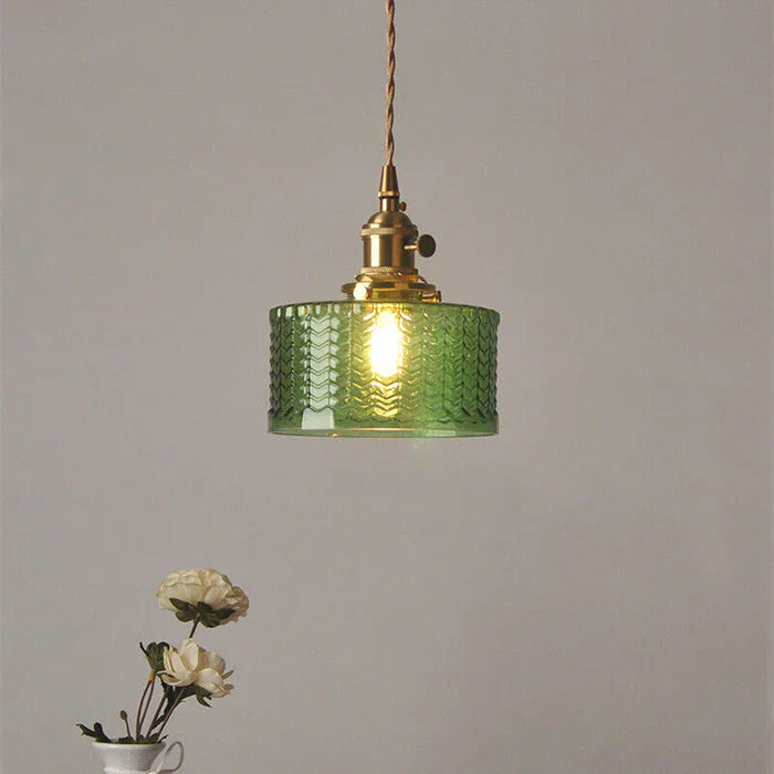Vintage cylinder pendant light 3-head round configuration — Casa Norex