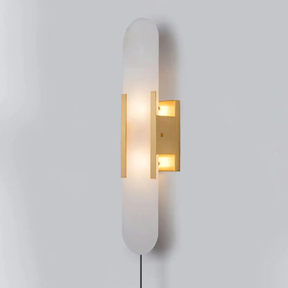 Geometric Harmony wall lamp G4 socket glowing stone - Casa Norex
