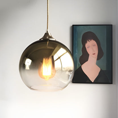 Bauble Glass Globe Pendant Light, product view 2