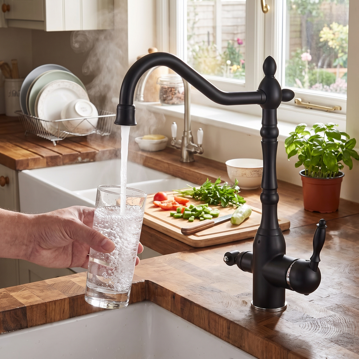 Kitchen Faucet — solid brass in Chrome finish | Casa Norex