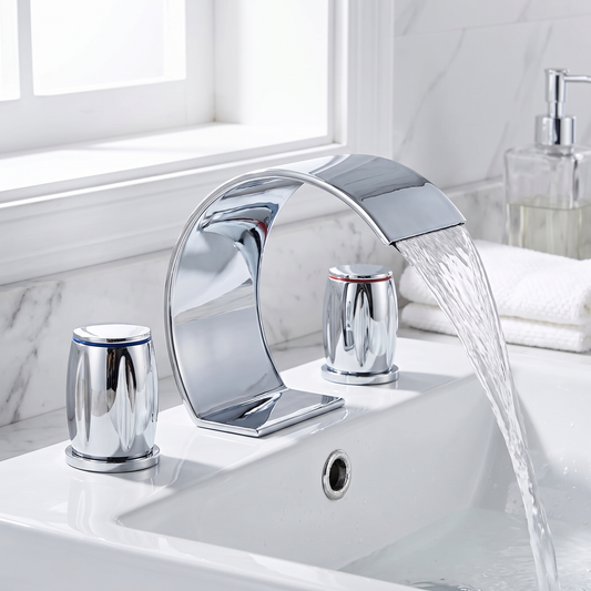 Bali waterfall faucet hero