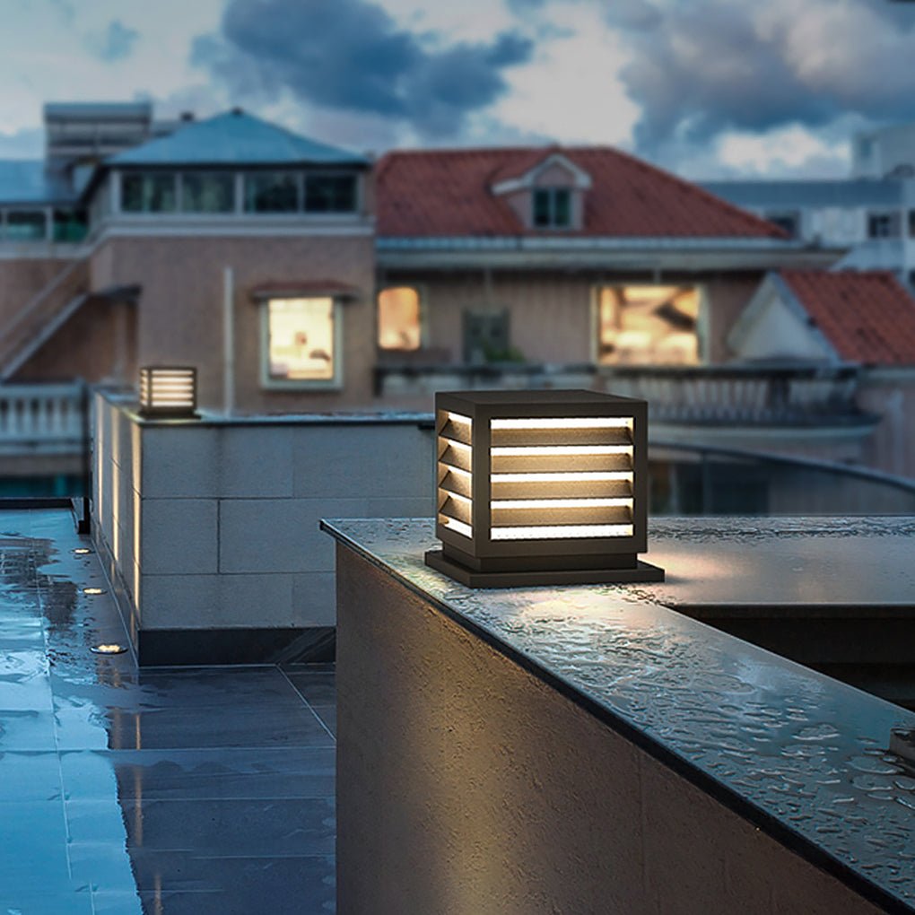 Harcourt modern elegant pillar light design — Casa Norex