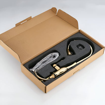 Aurelia Pull-Out Kitchen Faucet — retail packaging | Casa Norex