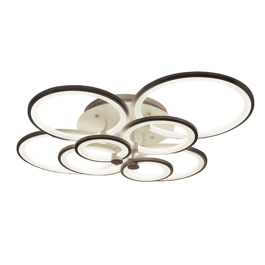 Orbital Overlapping Ring Ceiling Light, product view 8