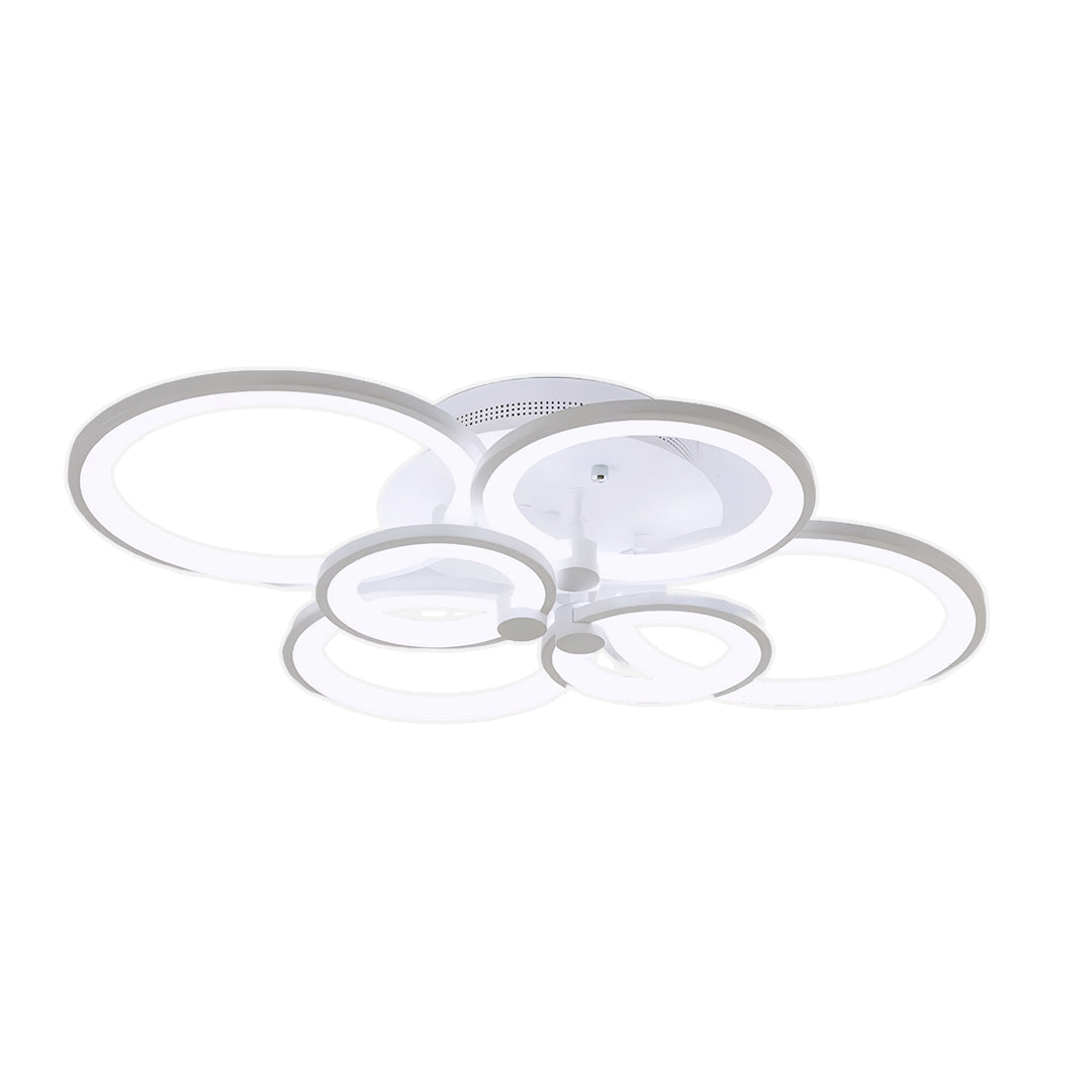 Orbital Overlapping Ring Ceiling Light, product view 4