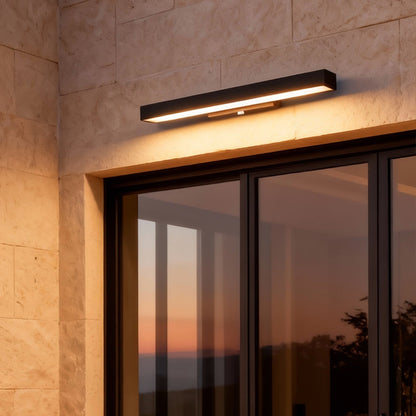 Tarver wall light above glass doors — Casa Norex