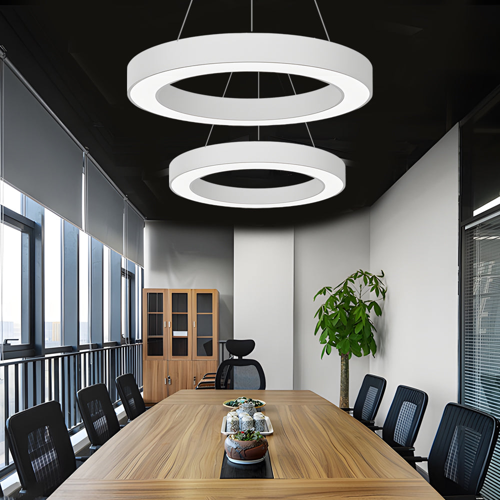 Loop LED Ring Pendant Light, product view 6