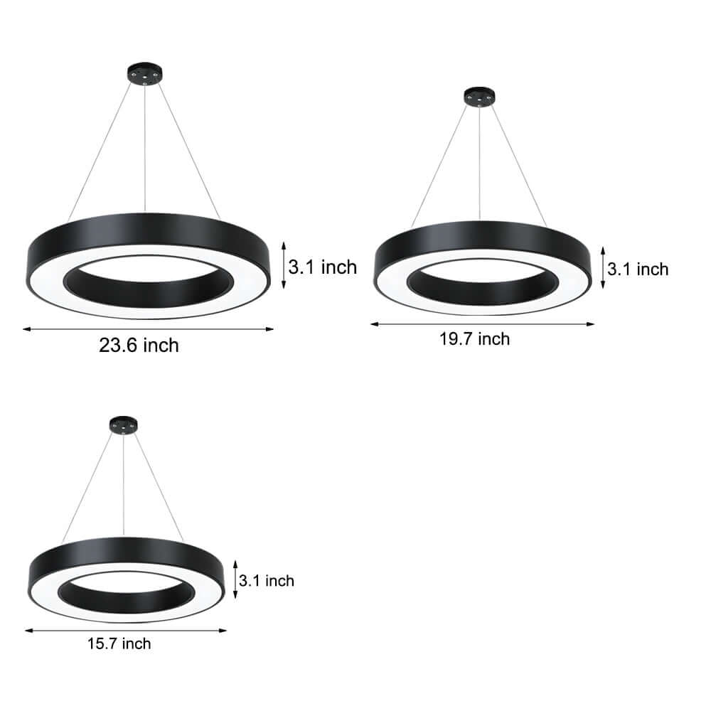 Loop LED Ring Pendant Light, product view 19