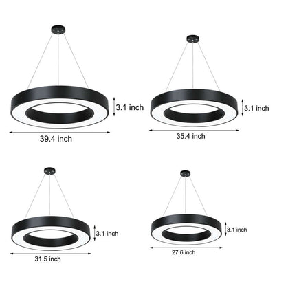 Loop LED Ring Pendant Light, product view 20
