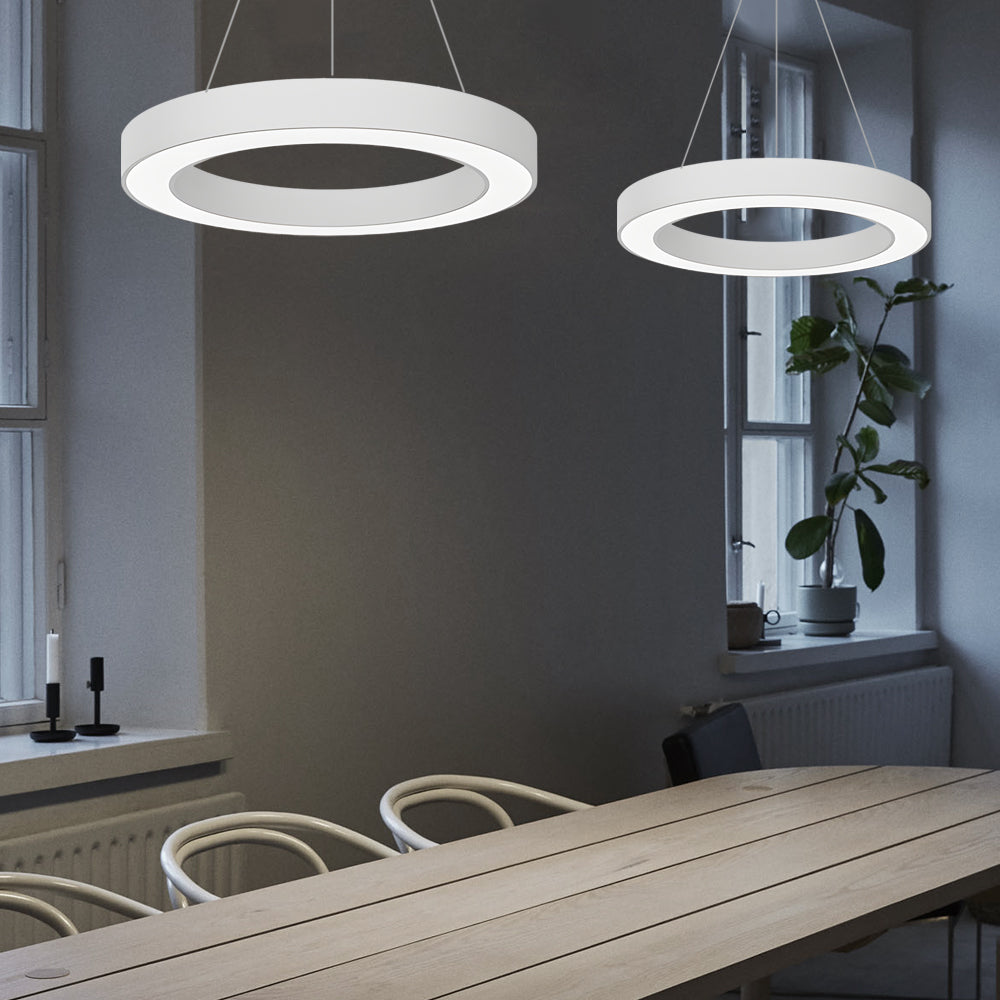 Loop LED Ring Pendant Light, product view 4