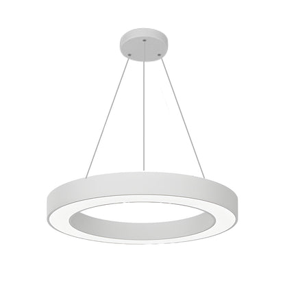 Metal acrylic ring LED pendant light led pendant ring ceiling light energy saving led home — Casa Norex
