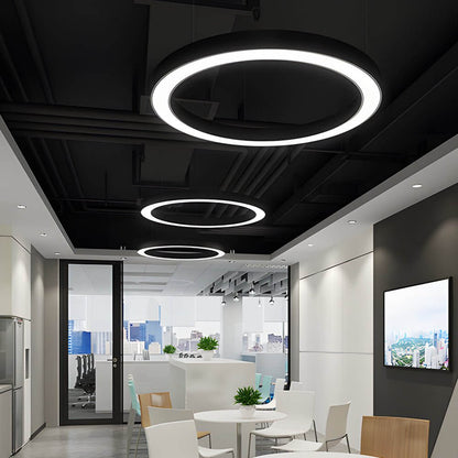 Loop LED Ring Pendant Light, product view 3