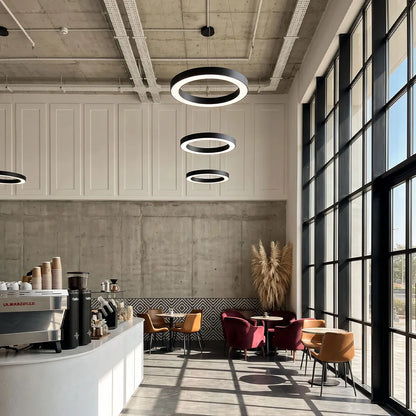 Loop LED Ring Pendant Light, product view 10