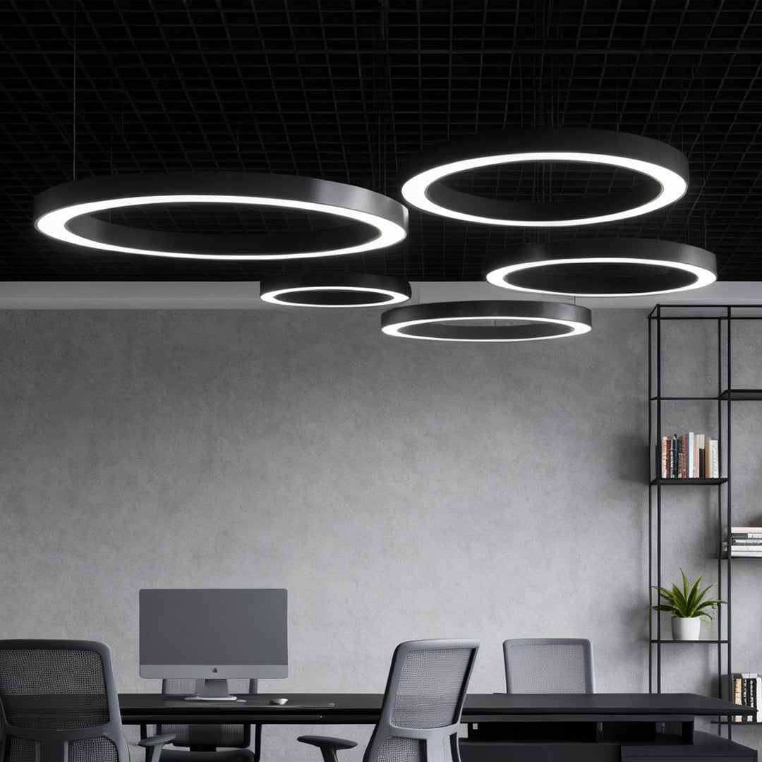 Loop LED Ring Pendant Light, product view 8
