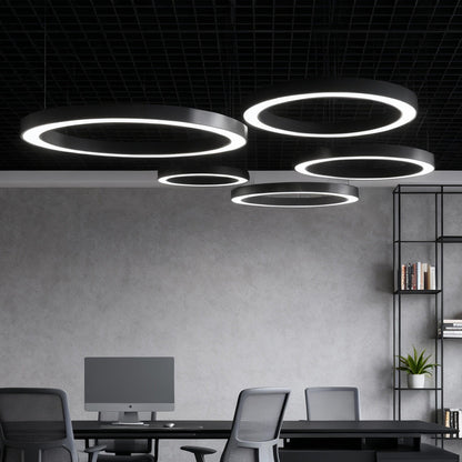 Loop LED Ring Pendant Light, product view 8