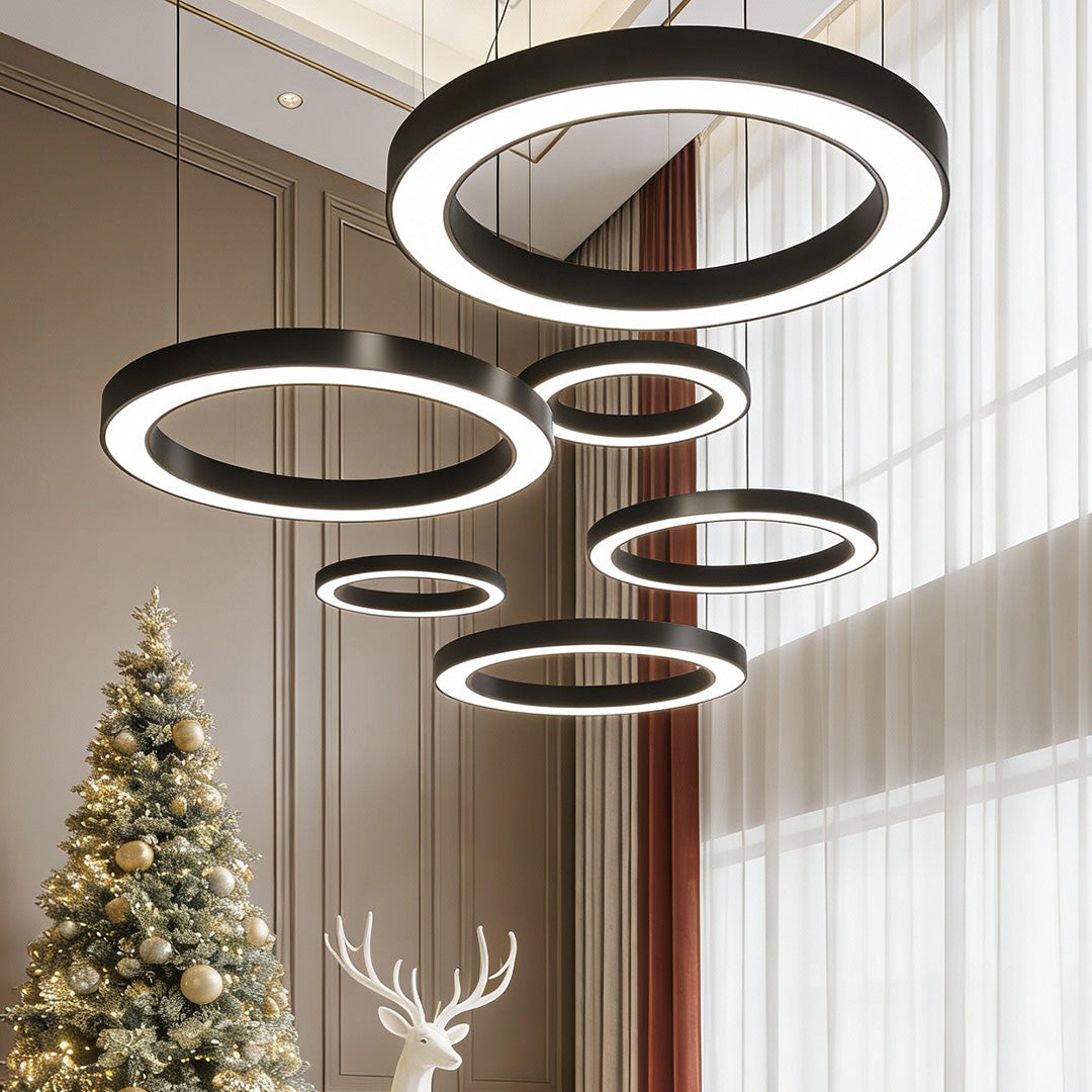 Loop LED Ring Pendant Light, product view 11