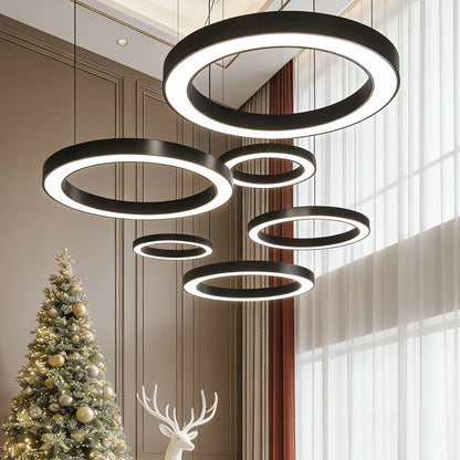 Loop LED Ring Pendant Light, product view 11