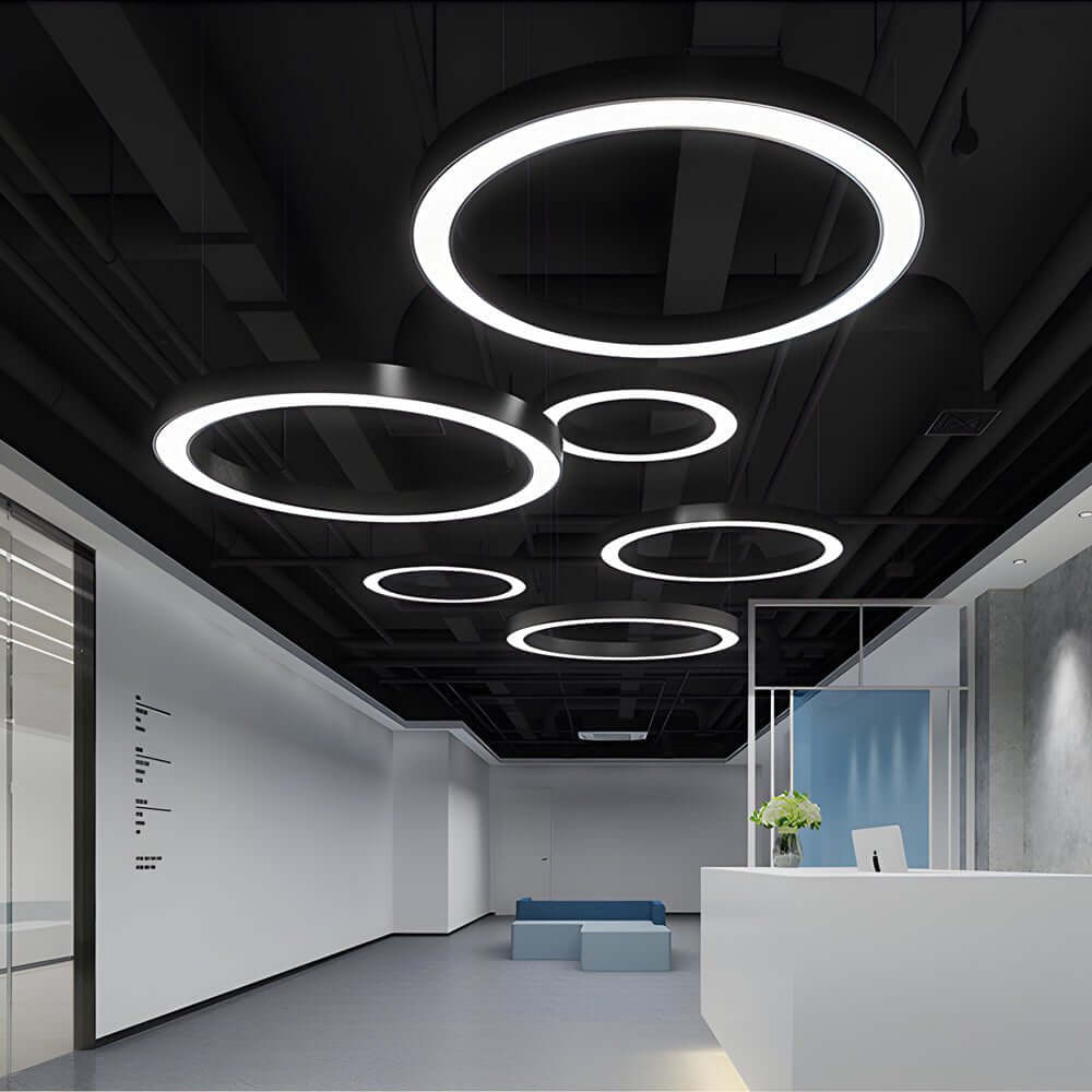 Loop LED Ring Pendant Light, product view 5