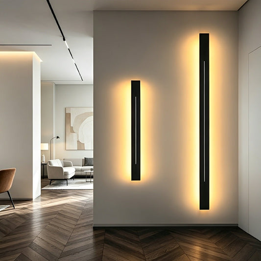 Linear wall sconce dimensions diagram — Casa Norex