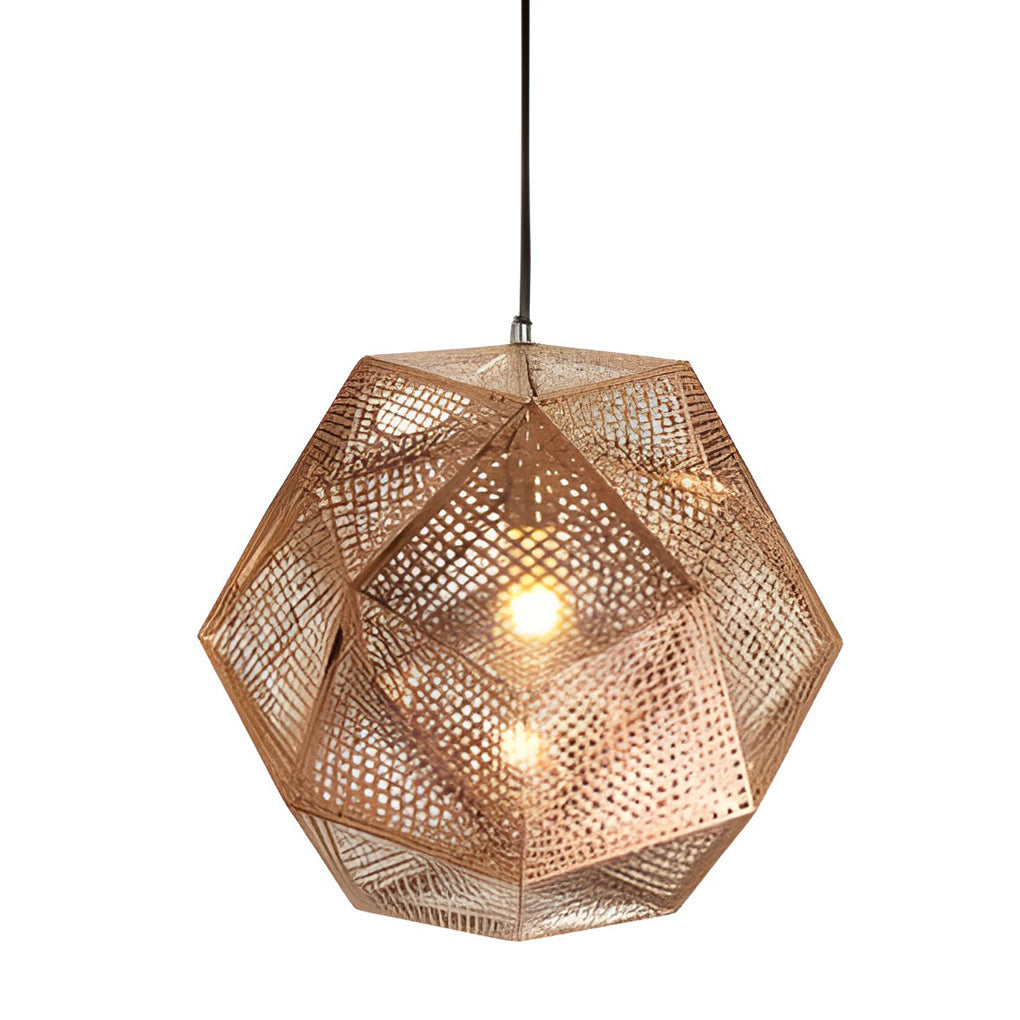 Tessel Geometric Metal Pendant Light, product view 14