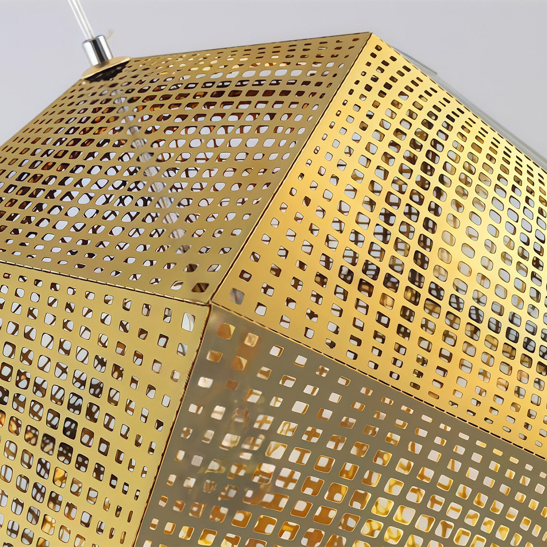Tessel Geometric Metal Pendant Light, product view 18