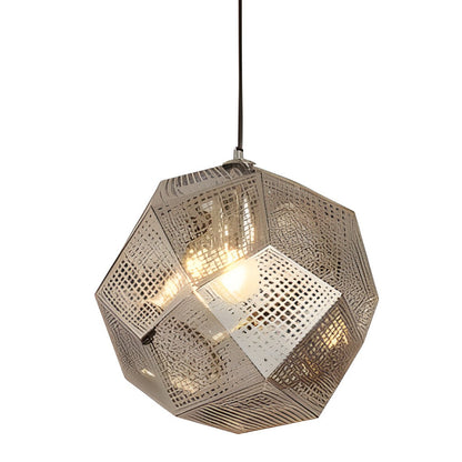 Tessel Geometric Metal Pendant Light, product view 12