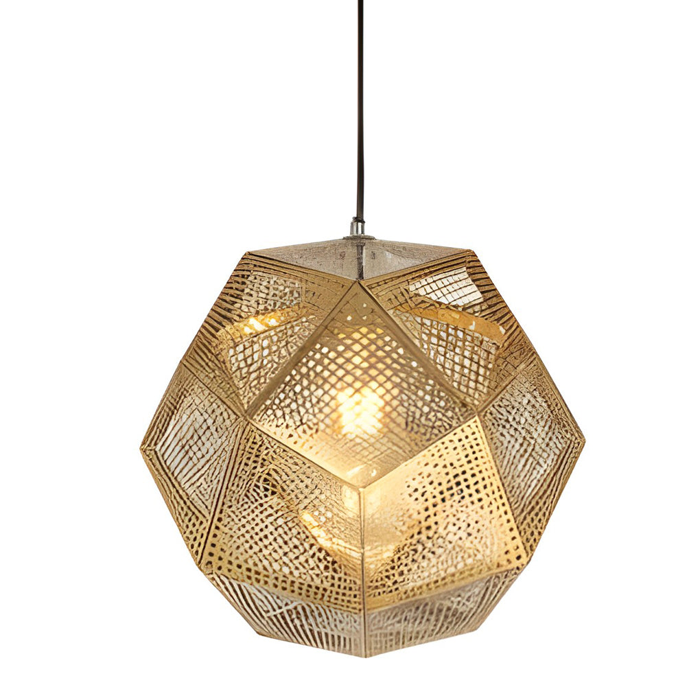 Tessel Geometric Metal Pendant Light, product view 13