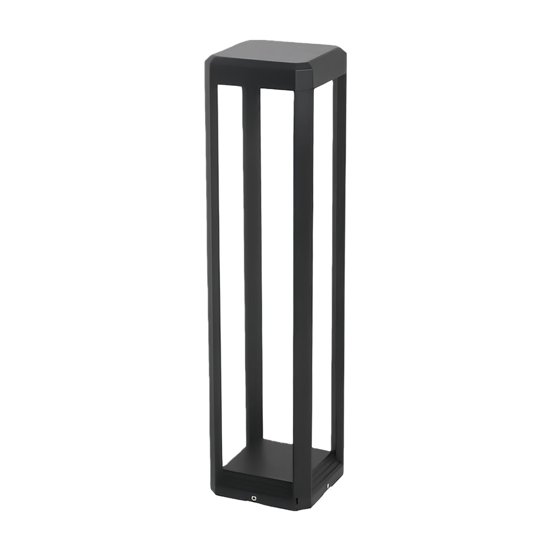 Sable Black Aluminum Solar Pathway Light, product view 8