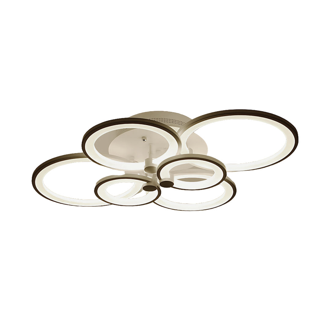 Orbital Overlapping Ring Ceiling Light, product view 7