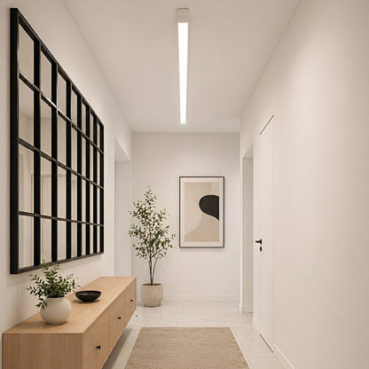 Dimming ceiling light mounting hardware detail — Casa Norex