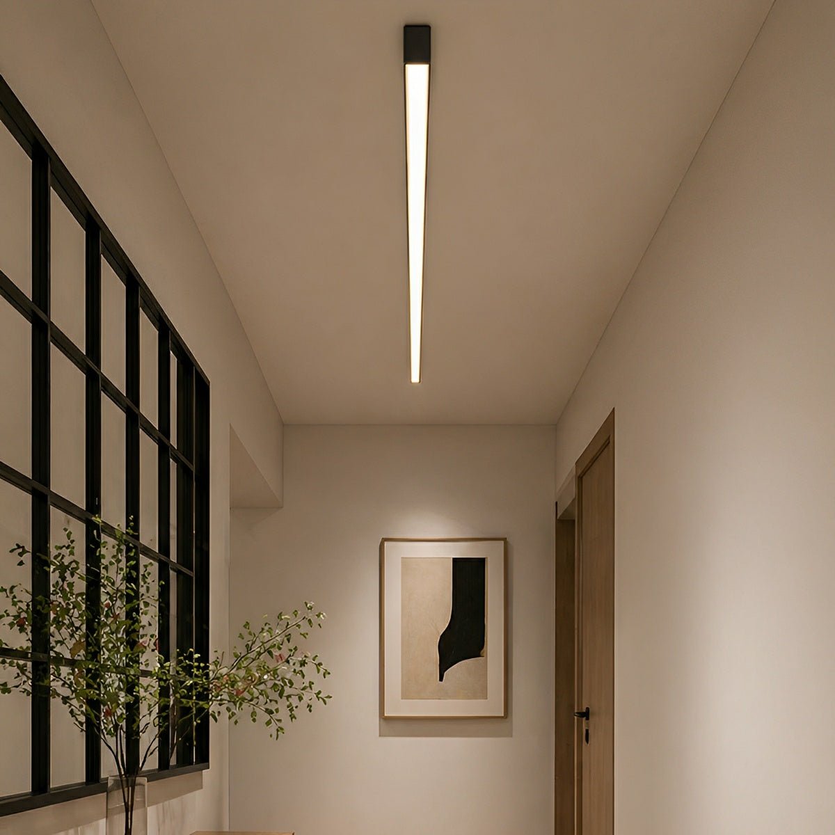 Dimming ceiling light in Black finish — Casa Norex