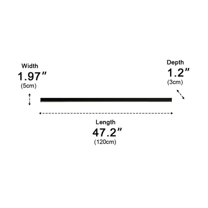 Dimming ceiling light side profile — Casa Norex