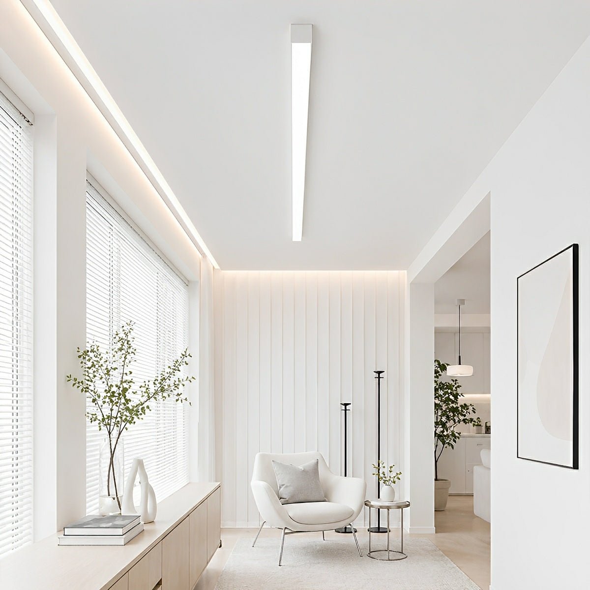 Dimming ceiling light length comparison — 31.5in to 78.7in — Casa Norex