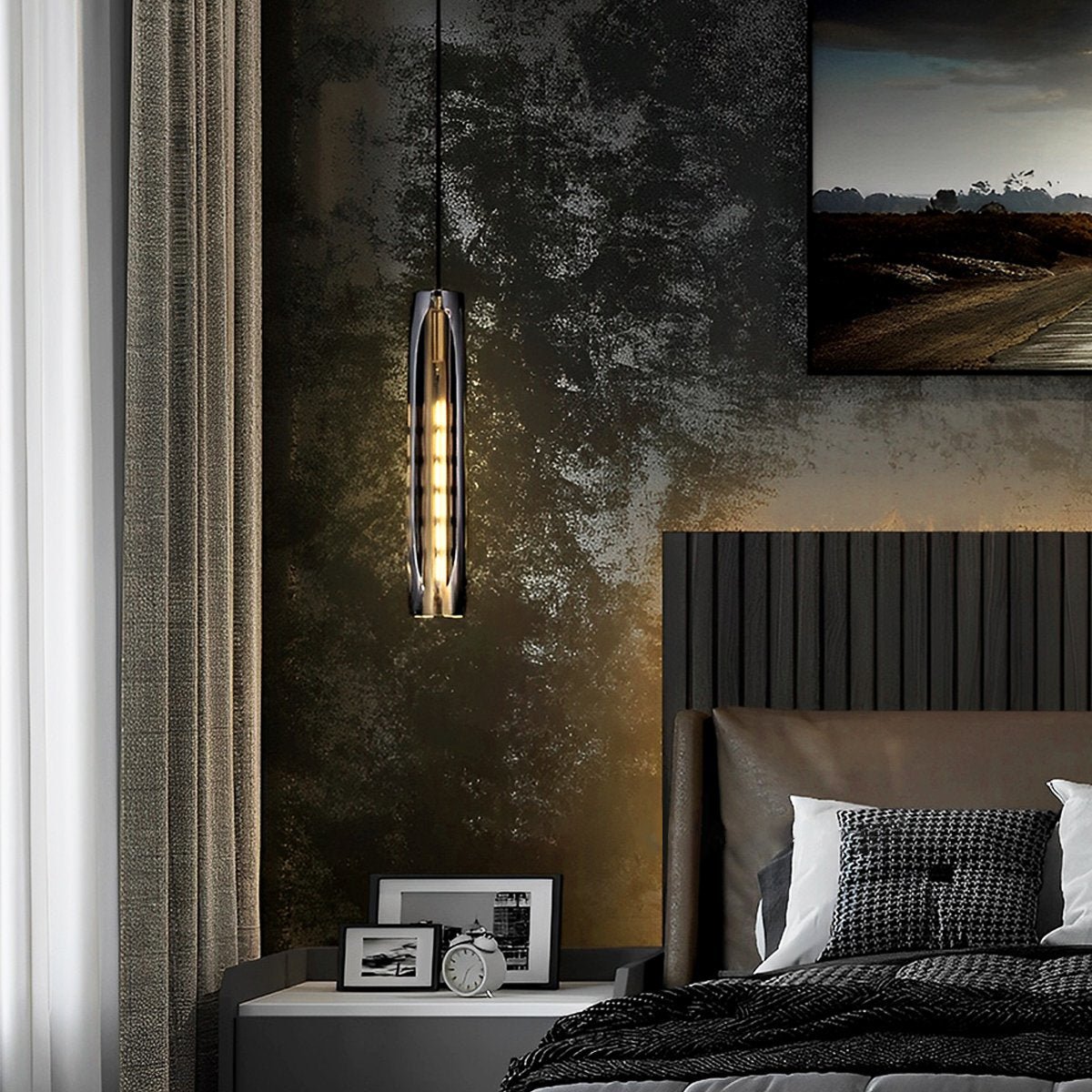 Crystal pendant light in Gold finish — Casa Norex