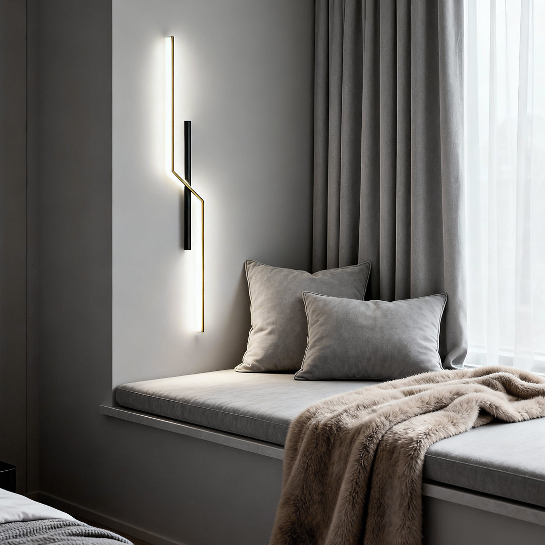 Stria Linear LED Wall Sconce, product view 9