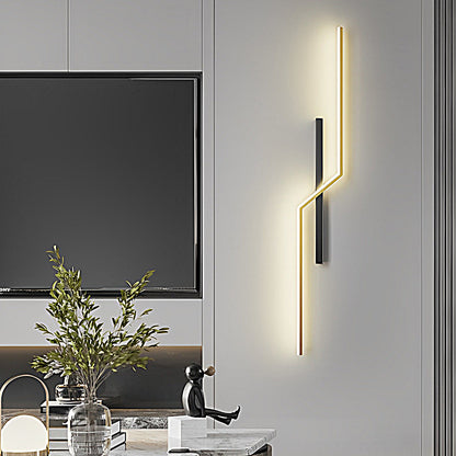 Stria Linear LED Wall Sconce, product view 4