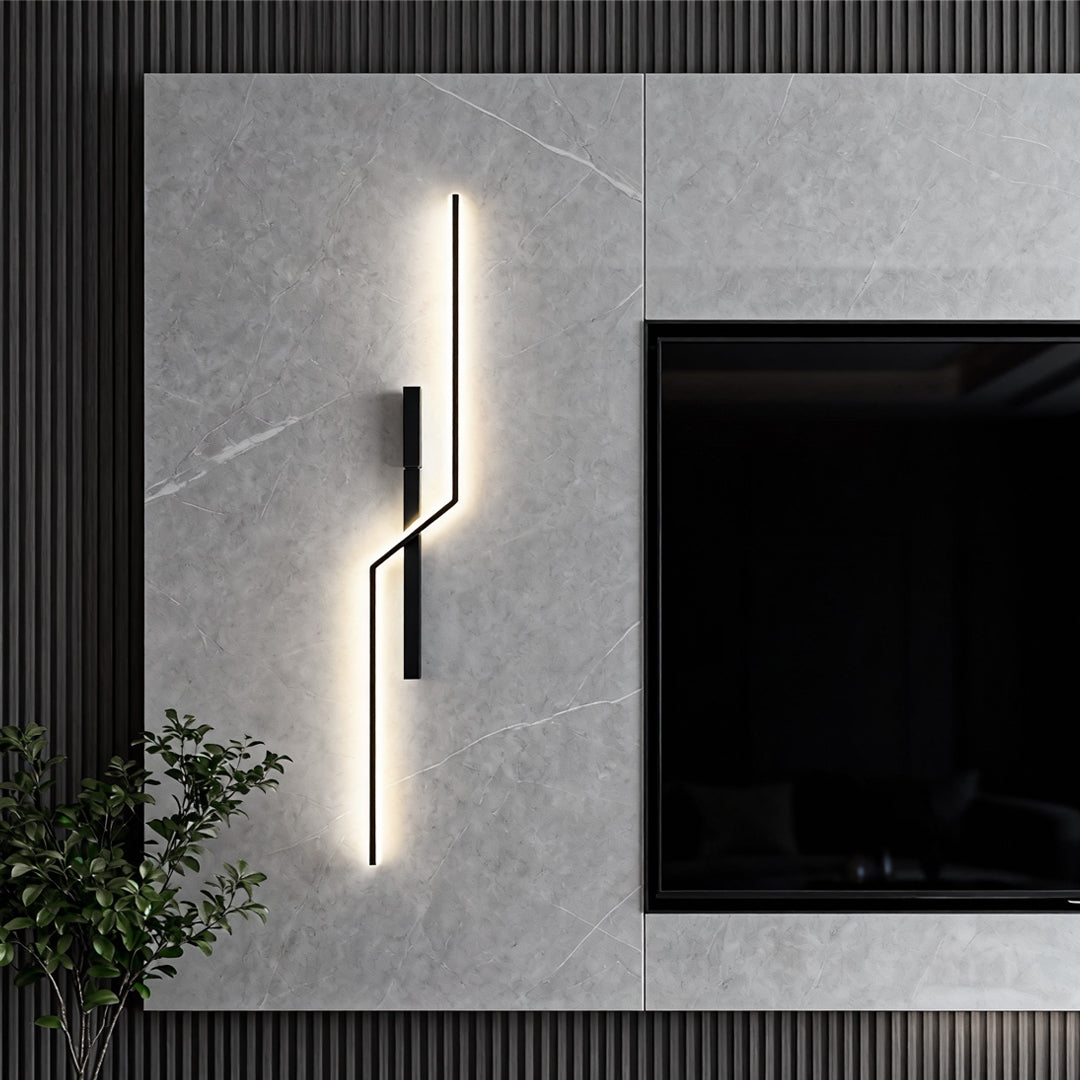 Stria Linear LED Wall Sconce, product view 7