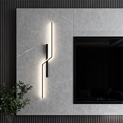 Stria Linear LED Wall Sconce, product view 7