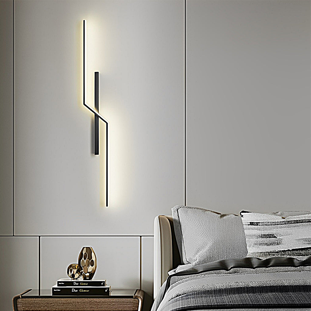Stria Linear LED Wall Sconce, product view 5