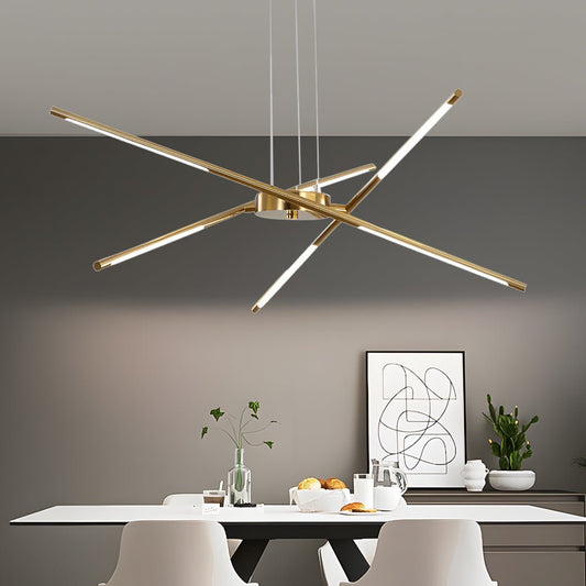Chandelier in dining room setting — ambient glow | Casa Norex