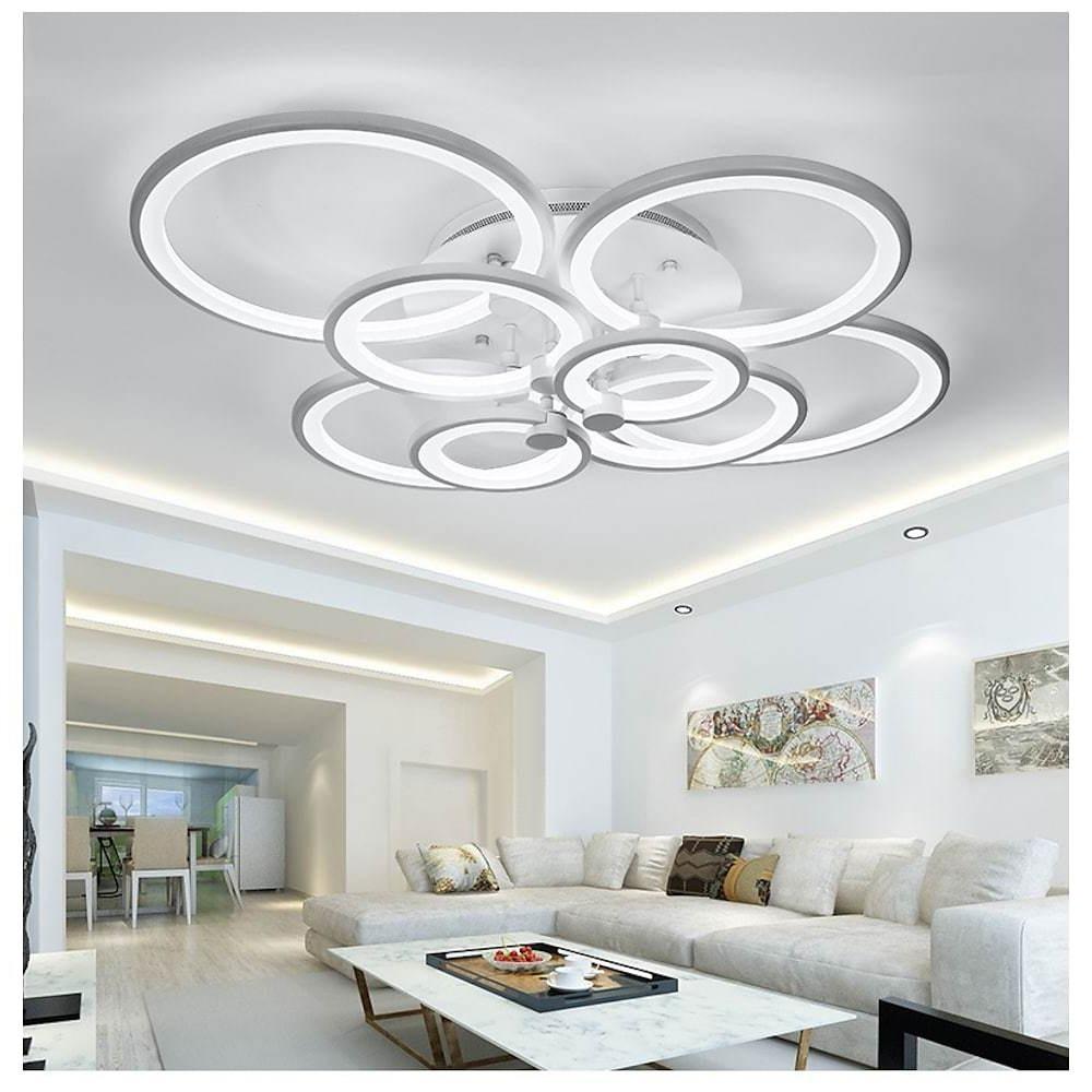 Orbital Overlapping Ring Ceiling Light, product view 26