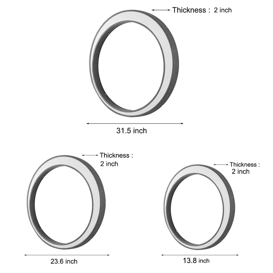 Round outdoor wall light product detail view — Casa Norex