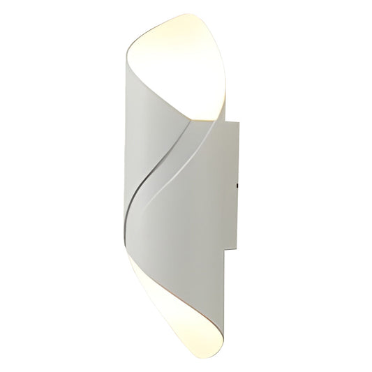 LED up-down outdoor wall light — outdoor up down wall light black gold white background | Casa Norex