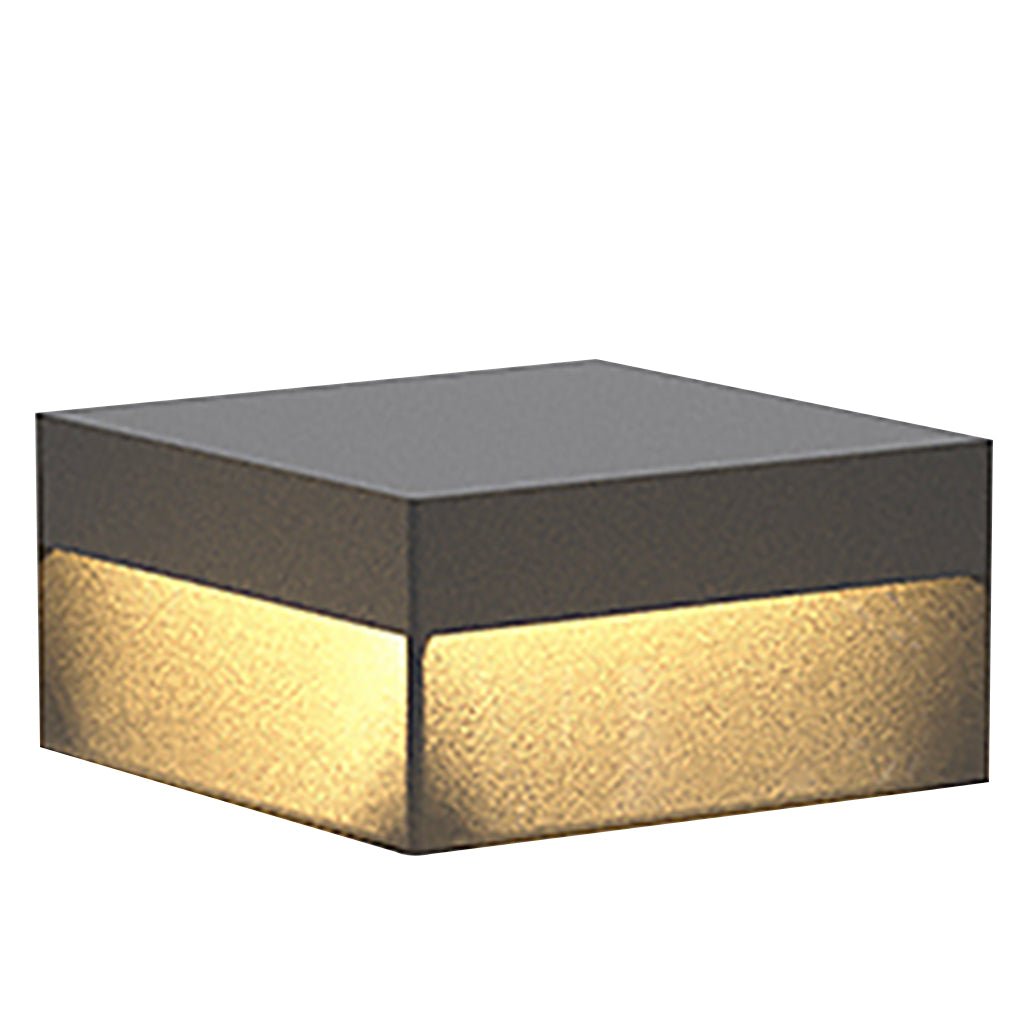 Stanza post light sizes from cap to plinth — Casa Norex