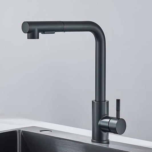 Fenwick High-Arc Pull-Out Kitchen Faucet — solid corrosion-resistant brass body | Casa Norex