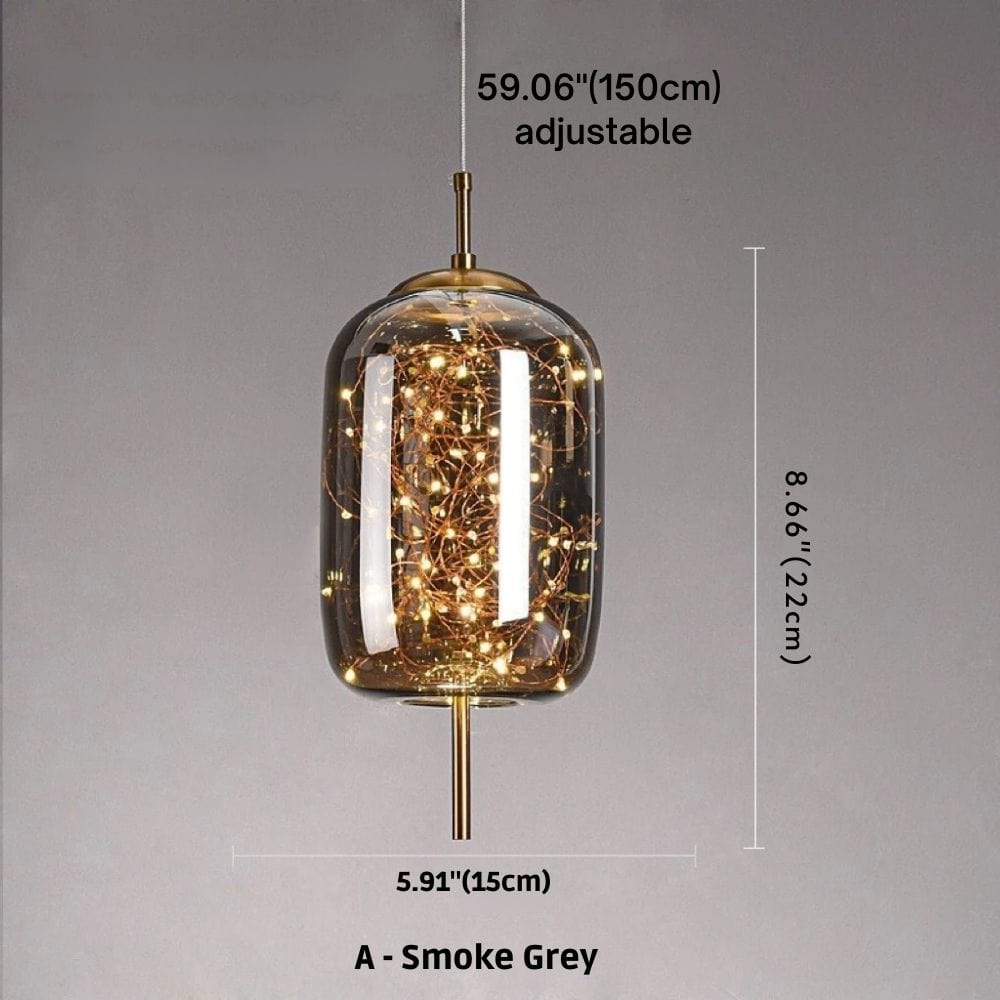 Pendant lamp in dining room setting — twinkling glow | Casa Norex