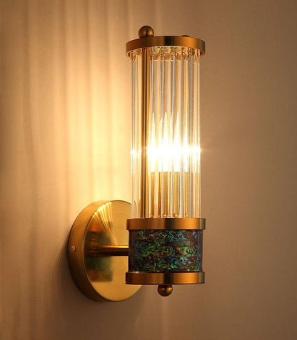 Glass Crystal Wall Sconce