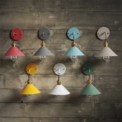 Colorful Retro Wall Lamps