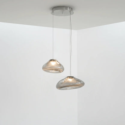 Random 73 Glass Pendant Light
