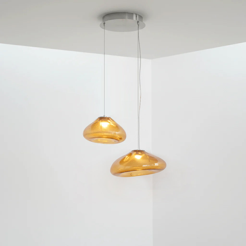 Random 73 Glass Pendant Light